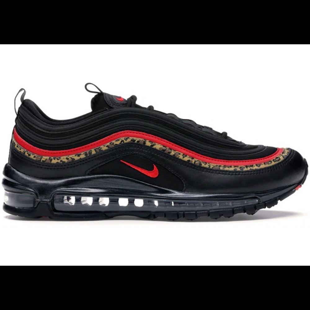 Nike Air Max 97 Leopard Pack Black - like new!